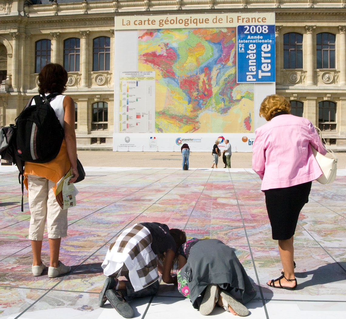 Exposition « Aux Sources de la Terre » au Jardin des Plantes à Paris. (2008).
