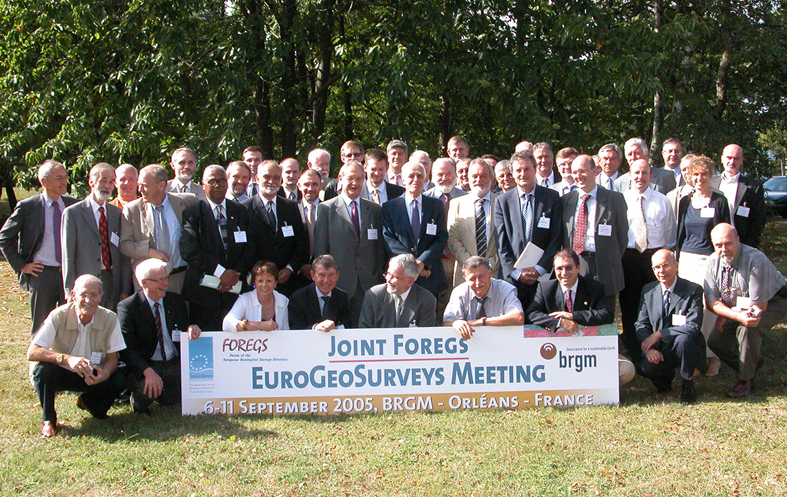 Journées EuroGeoSurveys Meeting du 7 au 11 septembre 2005 au BRGM d'Orléans (Orléans, 2005).