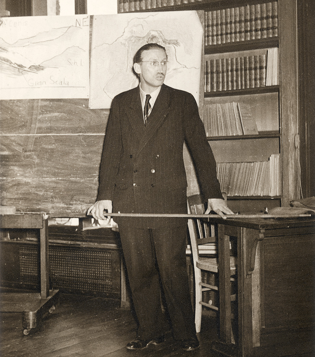 Jean Goguel, directeur adjoint du BRGG, 1941.