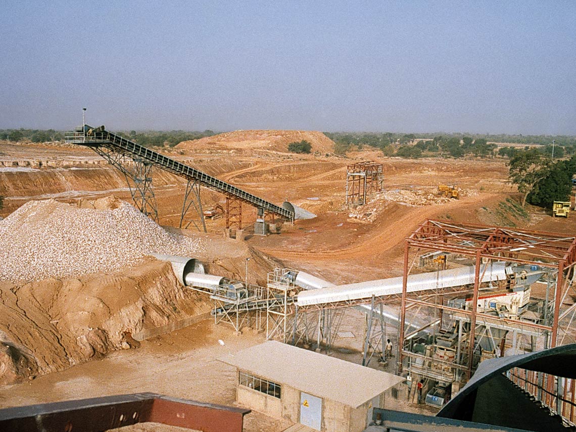 Gisement de kaolin d’Echassières (Allier, 1982).