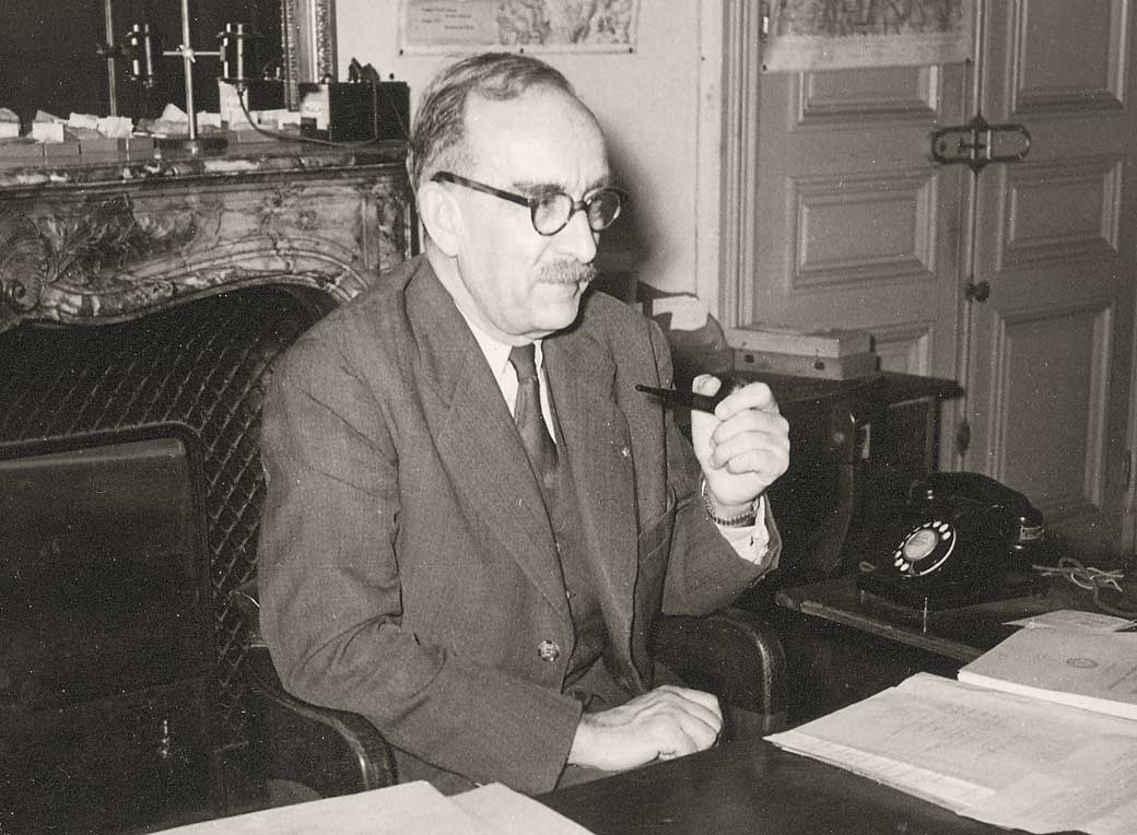 Edmond Friedel, directeur du BRGG, 1941.
